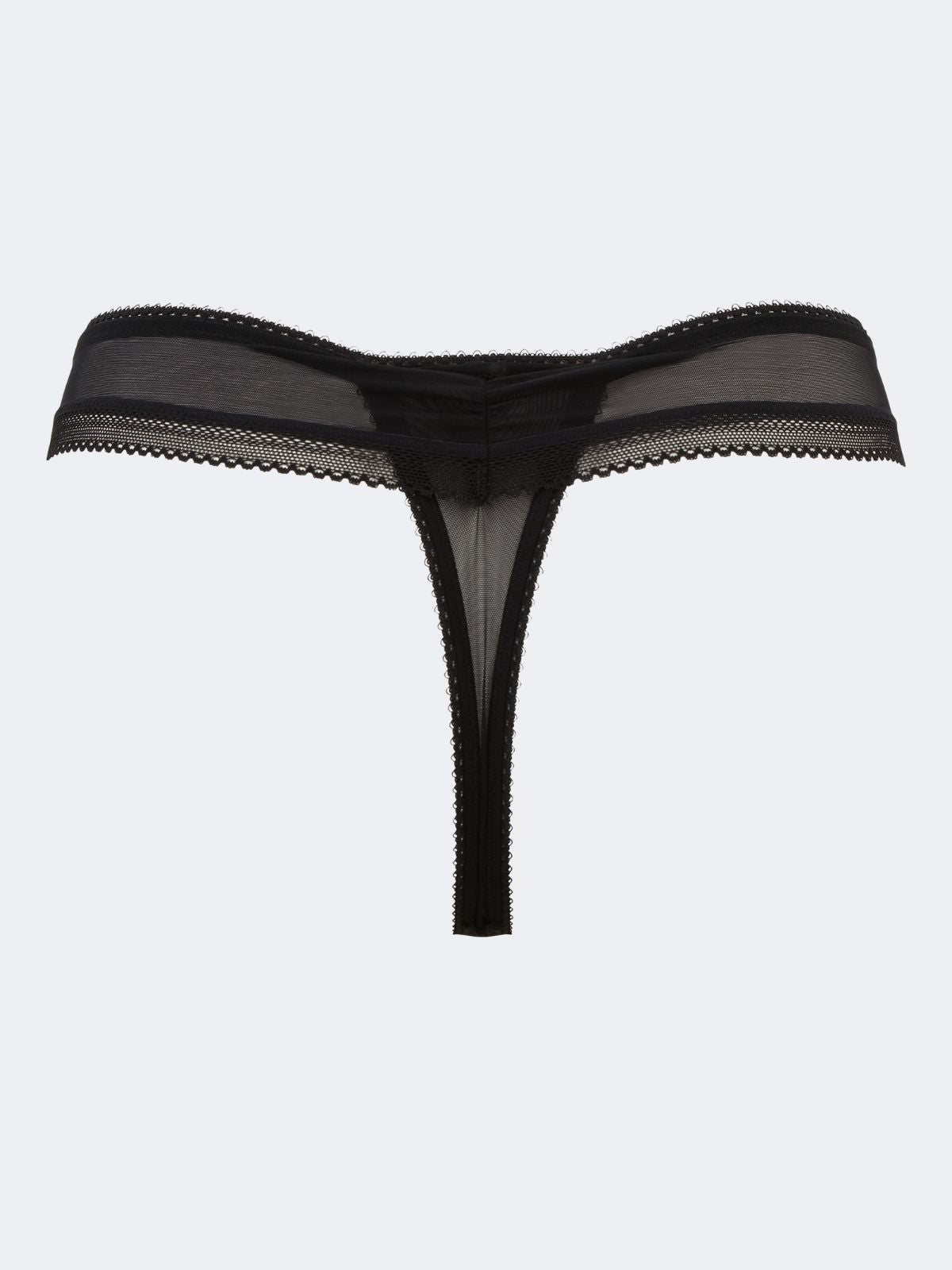 Swirl Floral Lace Thong