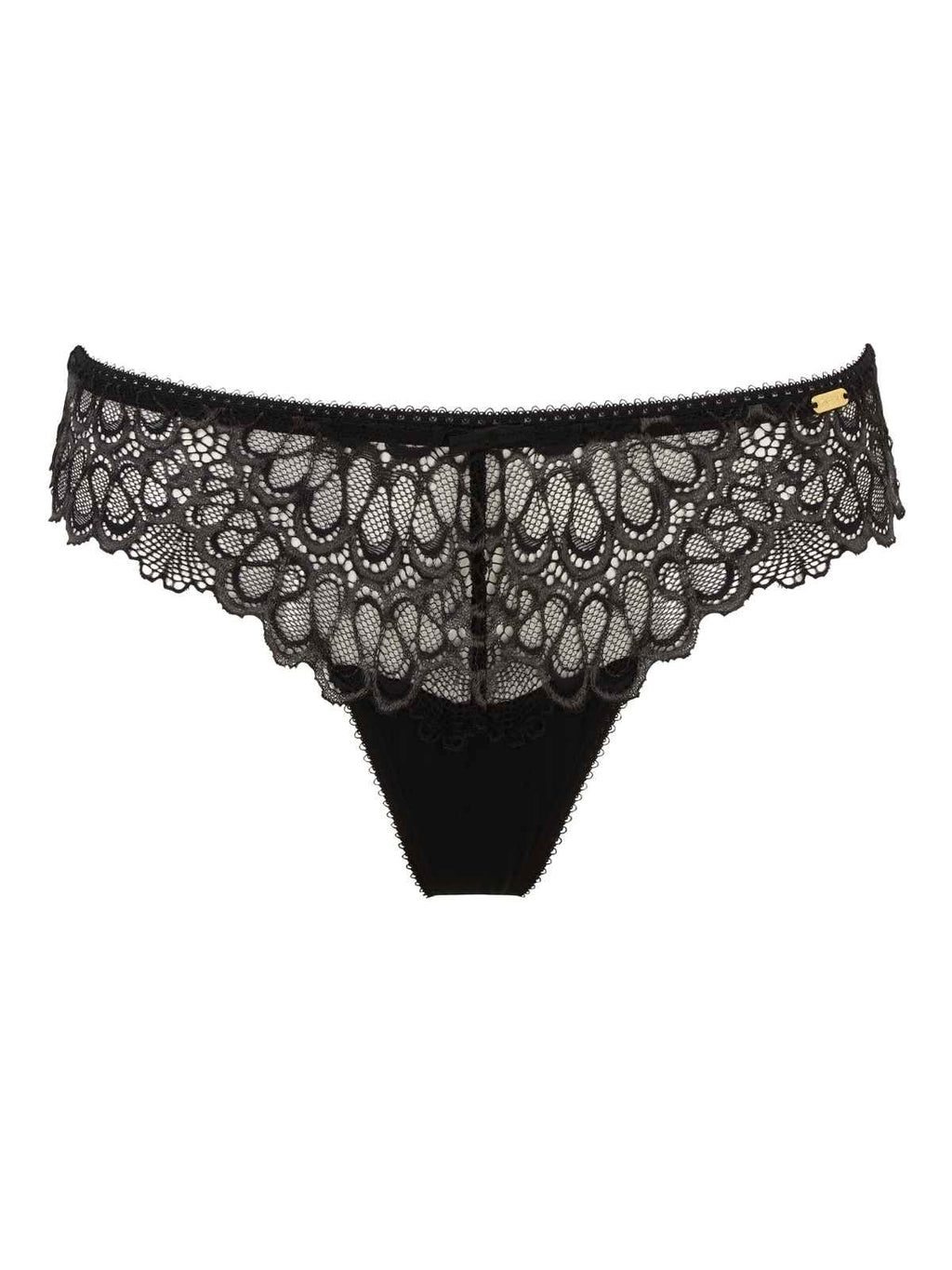 Swirl Floral Lace Thong