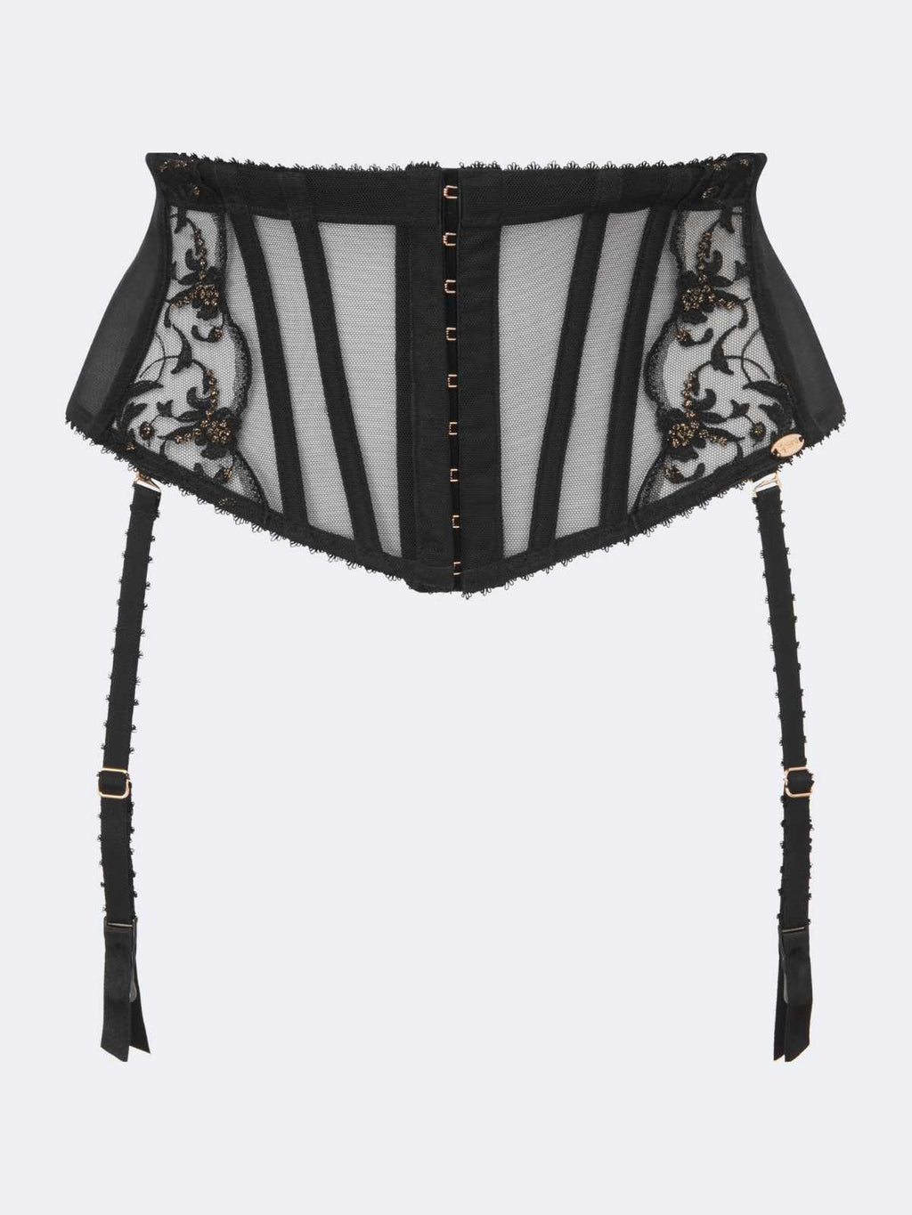 VIP Taboo Waspie Corset Garter Belt