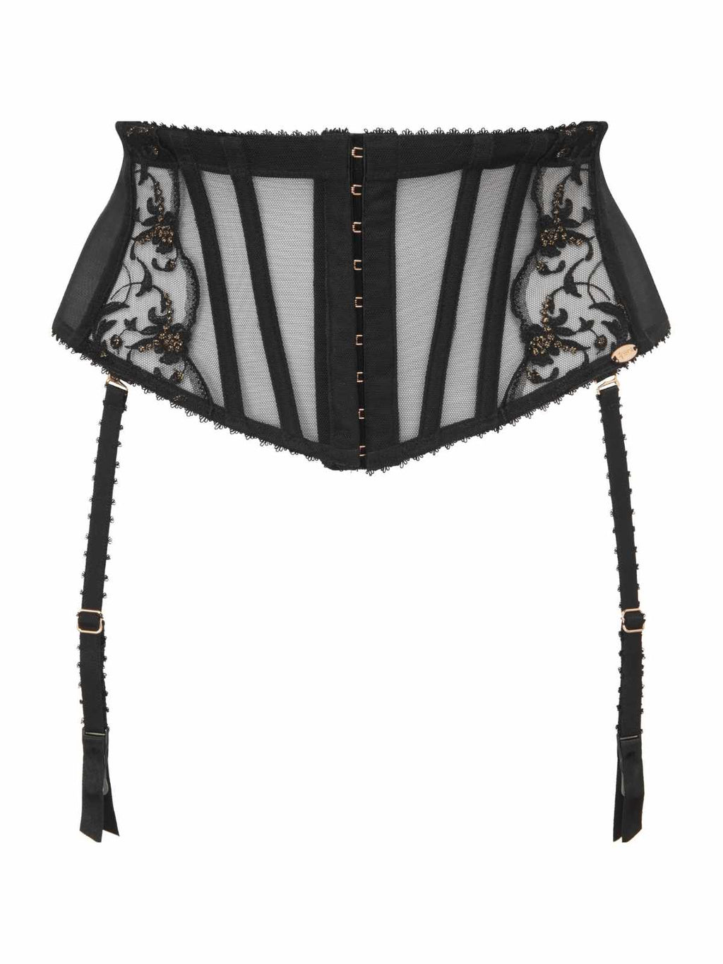 VIP Taboo Waspie Corset Garter Belt