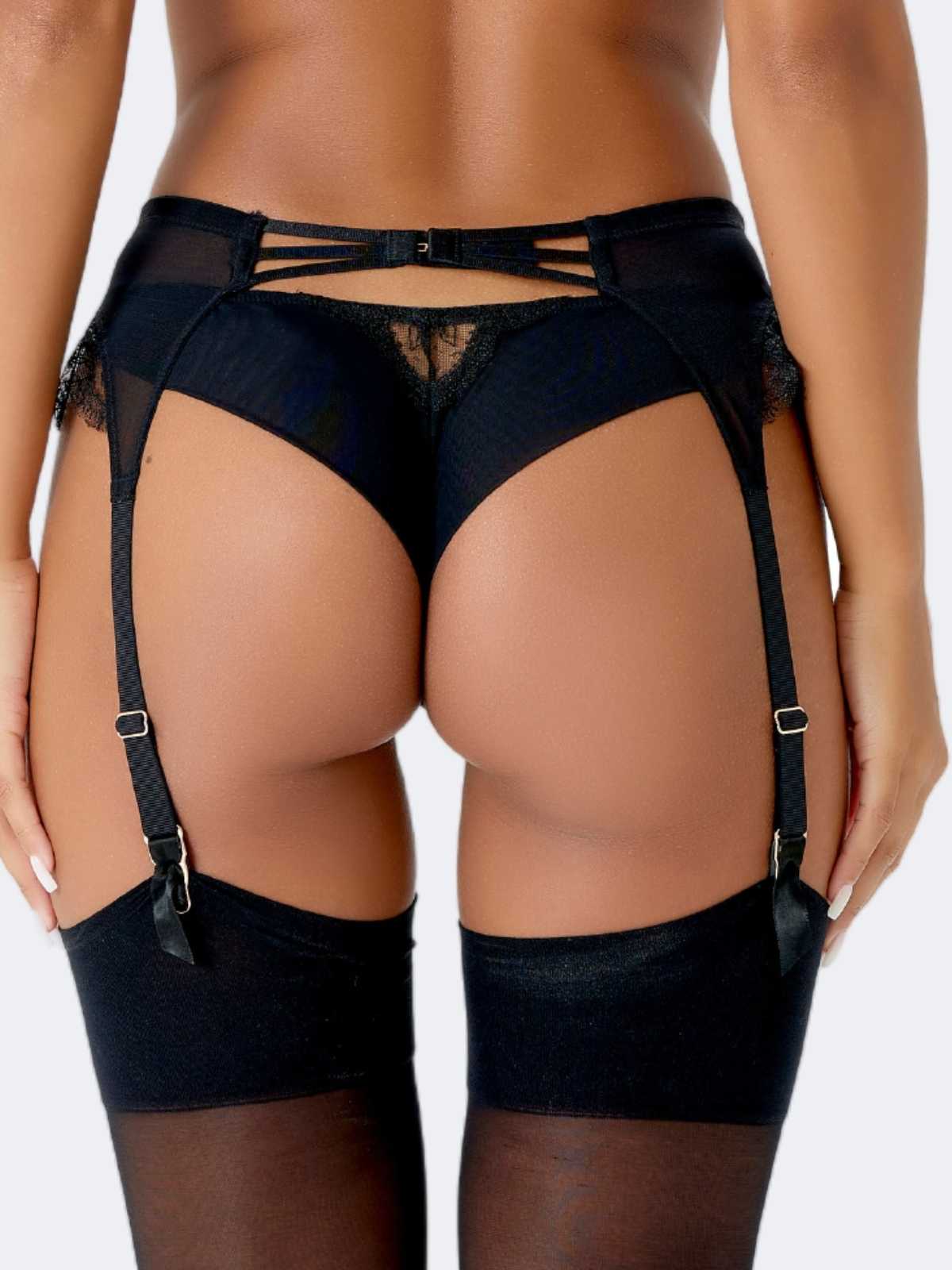 VIP Devotion Lace Garter Belt
