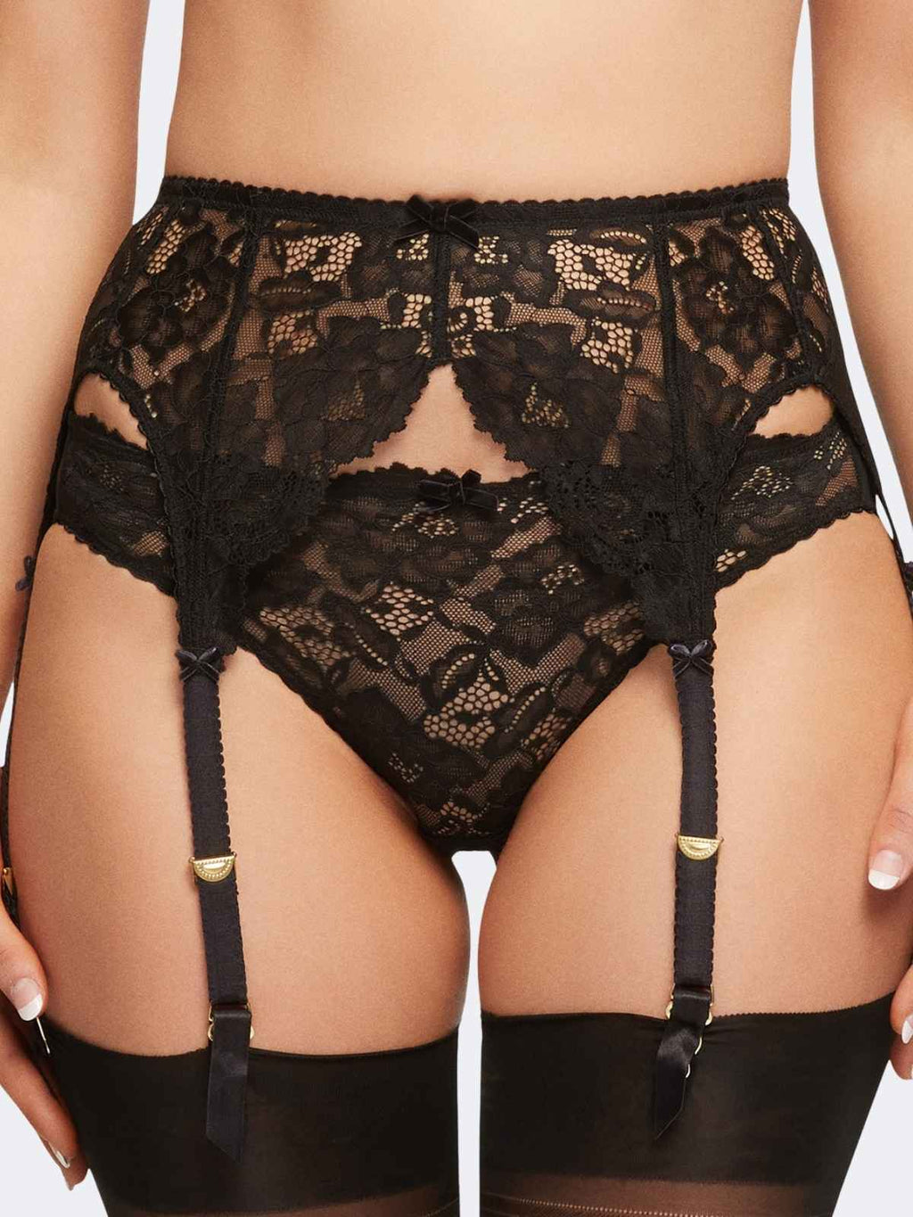 Cora Lace Garter Belt