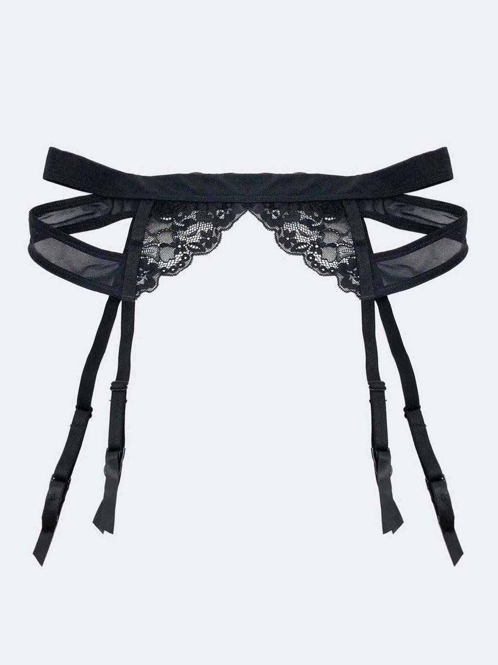 Phoebe Black Garter Belt
