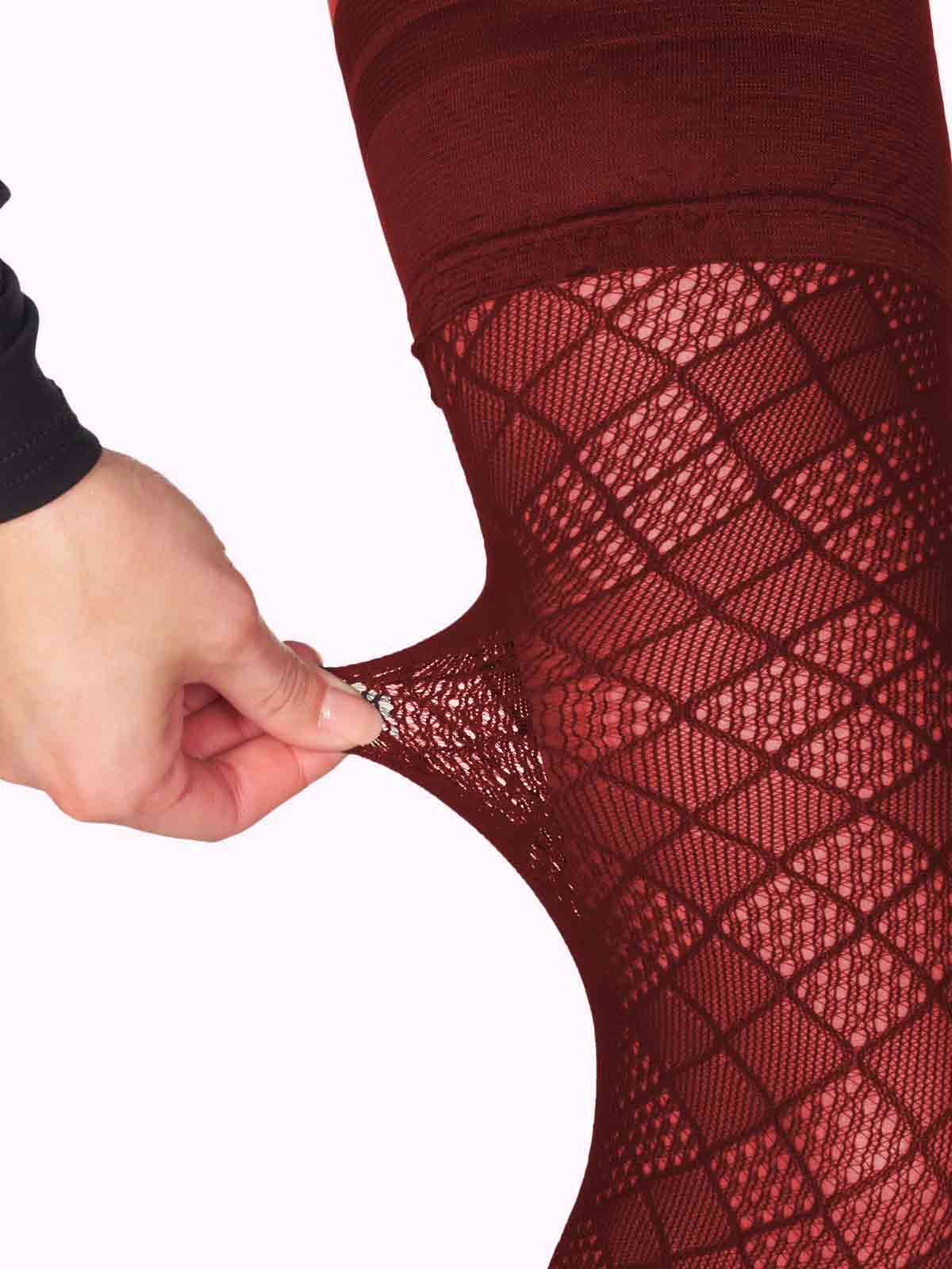 MAFALDA Argyle Pattern Thigh Highs