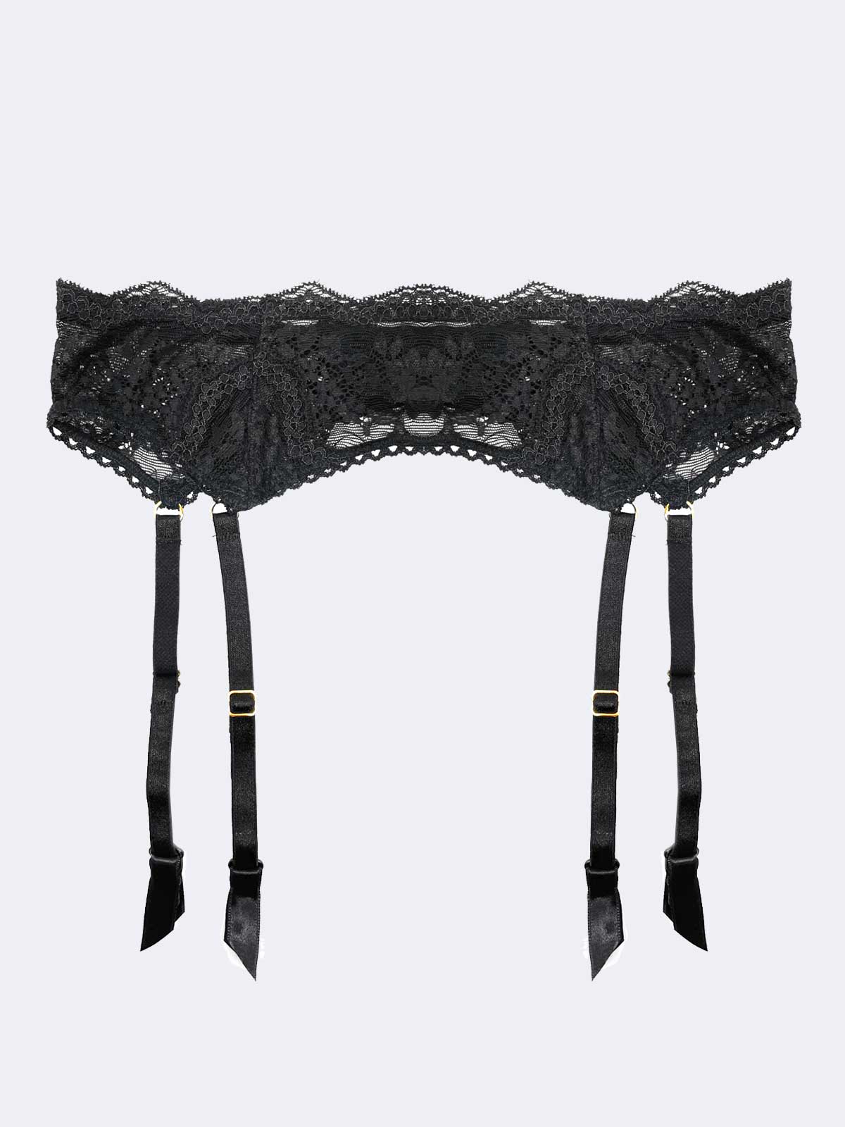Sophia Floral Lace Garter Belt