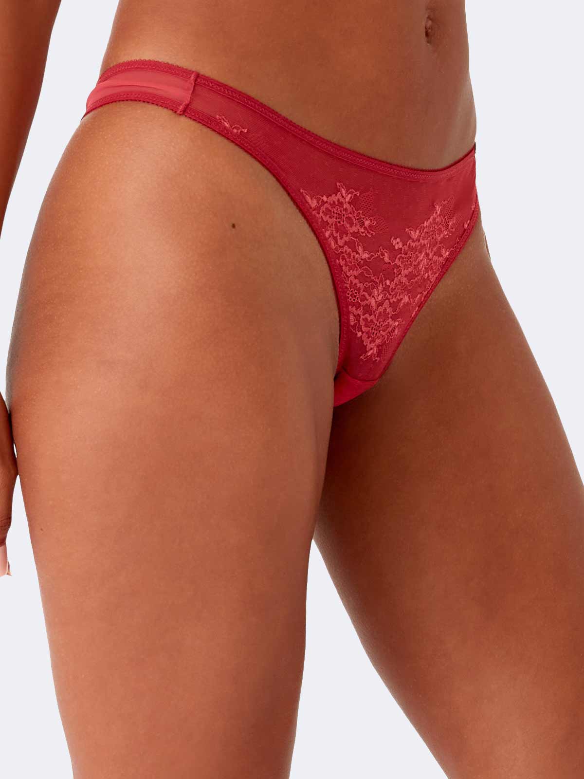 Glossies Lace Thong