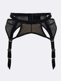Pulse Mesh Garter Belt