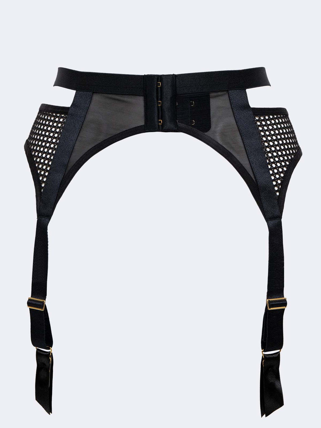 Pulse Mesh Garter Belt