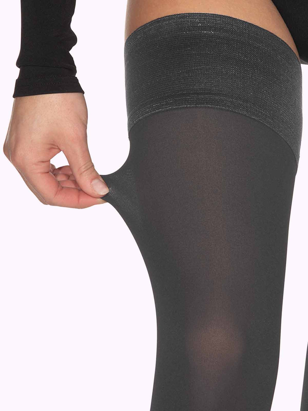 CLAUDIA Matte Thigh Highs