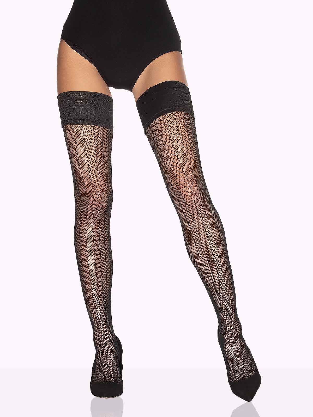 SOFIA Herringbone Thigh Highs
