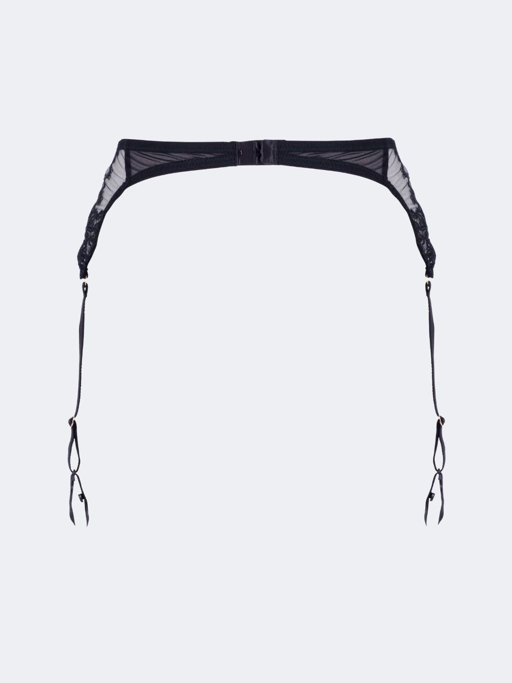Juliette Floral Lace Panel Garter Belt