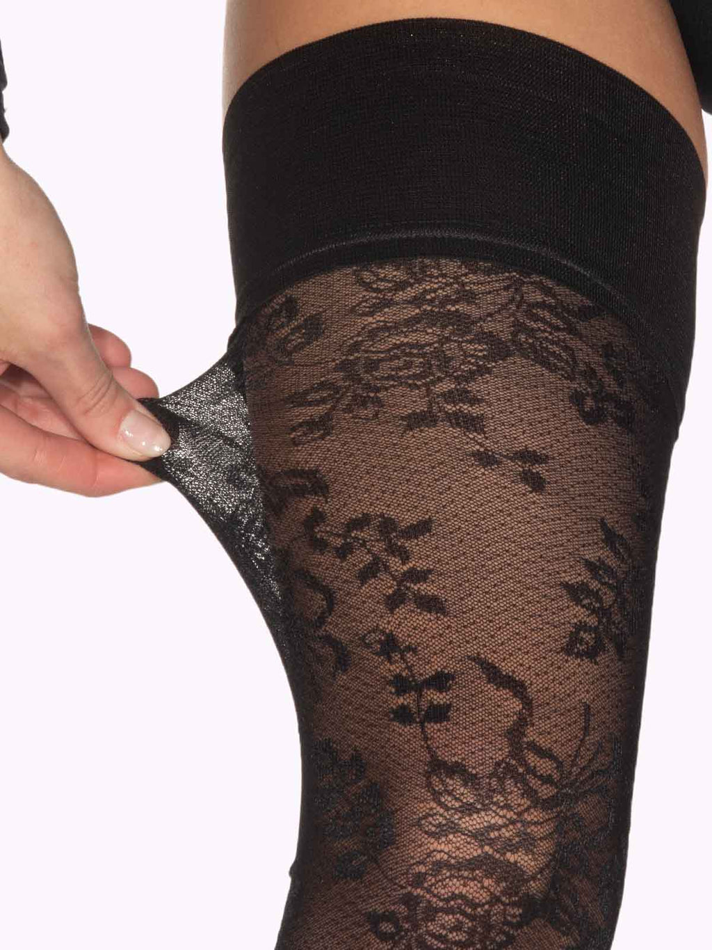 GIOVANNA Italian Lace Thigh Highs