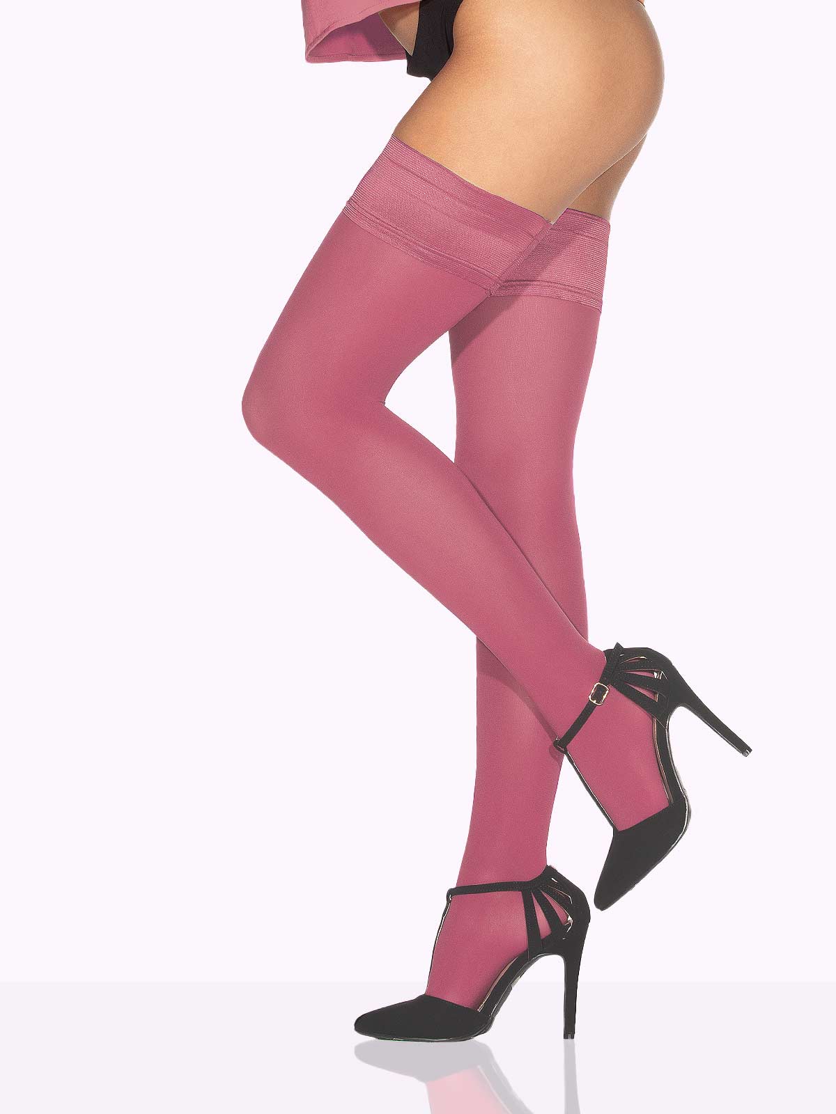 CLAUDIA Matte Thigh Highs