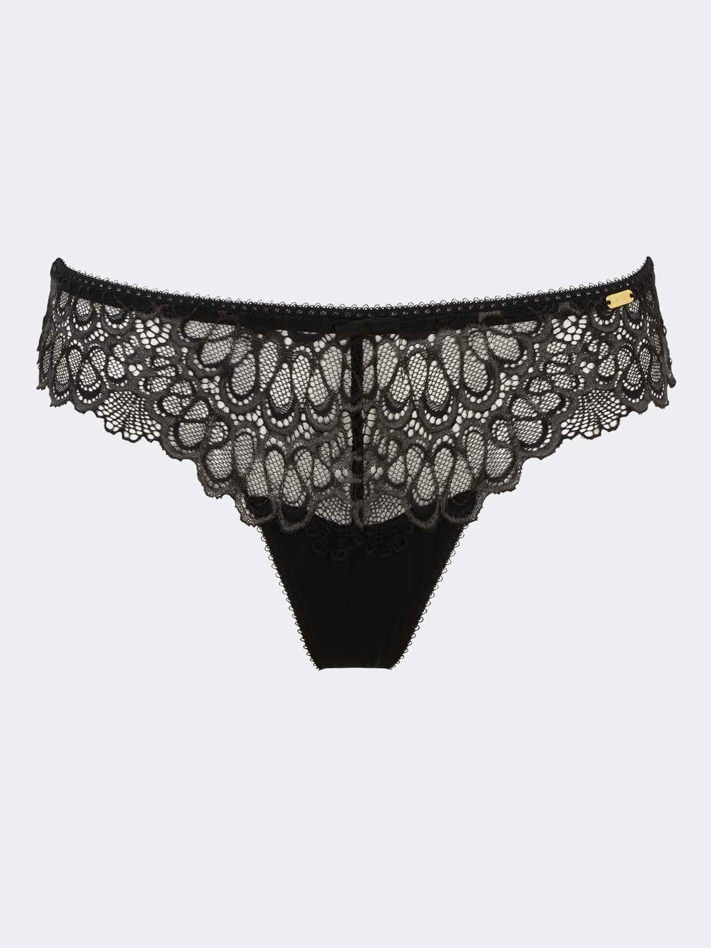 Swirl Floral Lace Thong