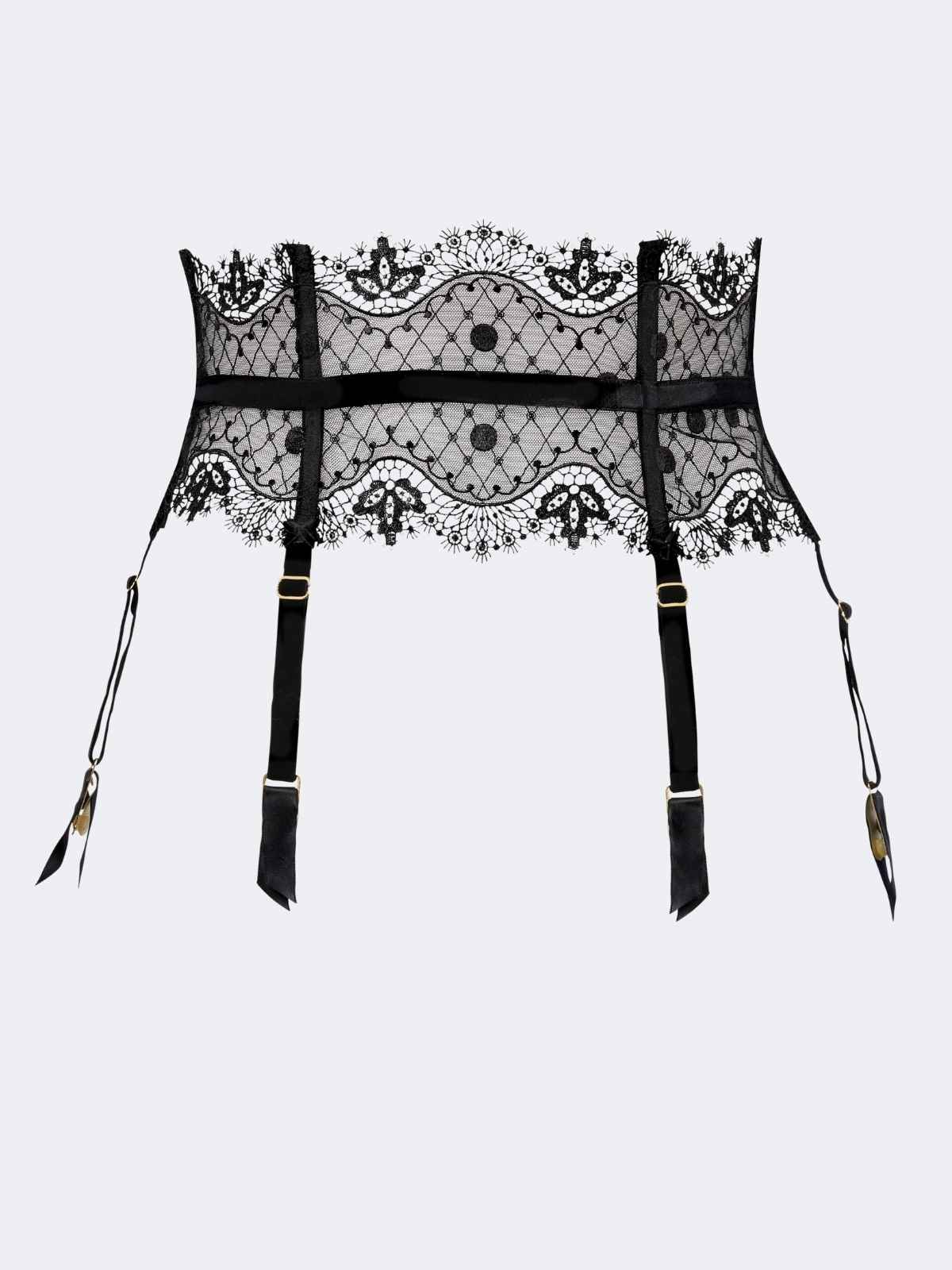 Vedette Lace Garter Belt