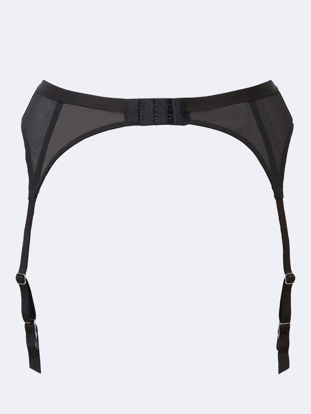 Aria Red Floral Garter Belt