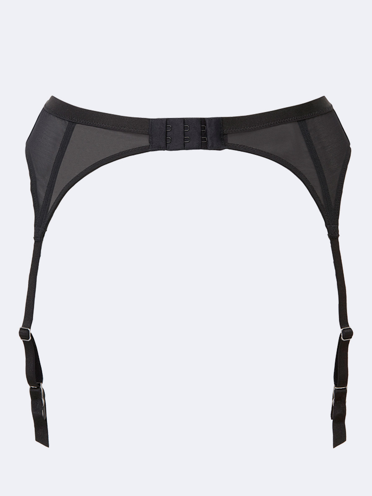 Aria Red Floral Garter Belt